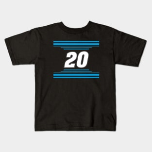 John Hunter Nemechek #20 2024 NASCAR Design Kids T-Shirt